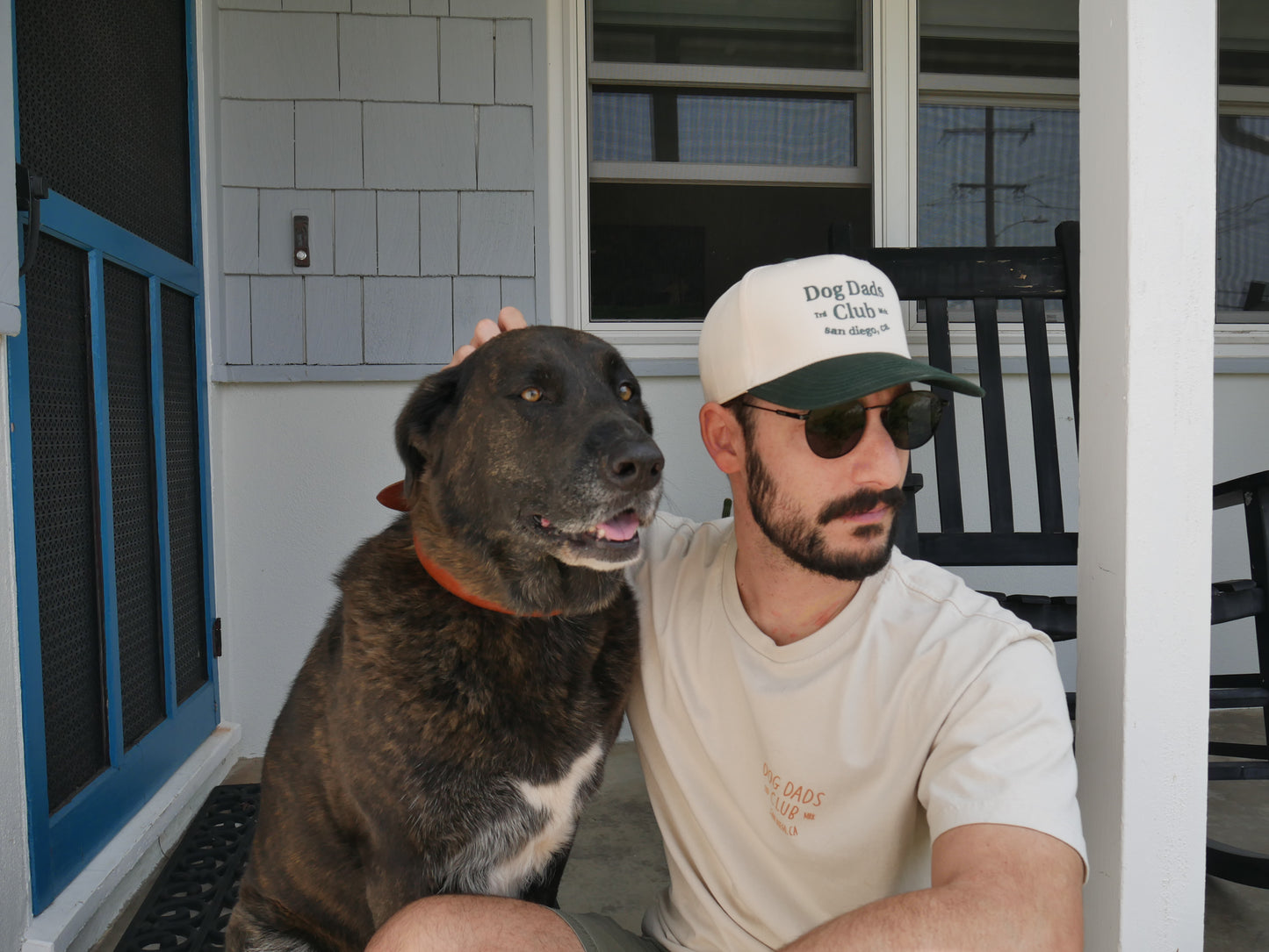 Dog Dads Club Structured Embroidered Hat