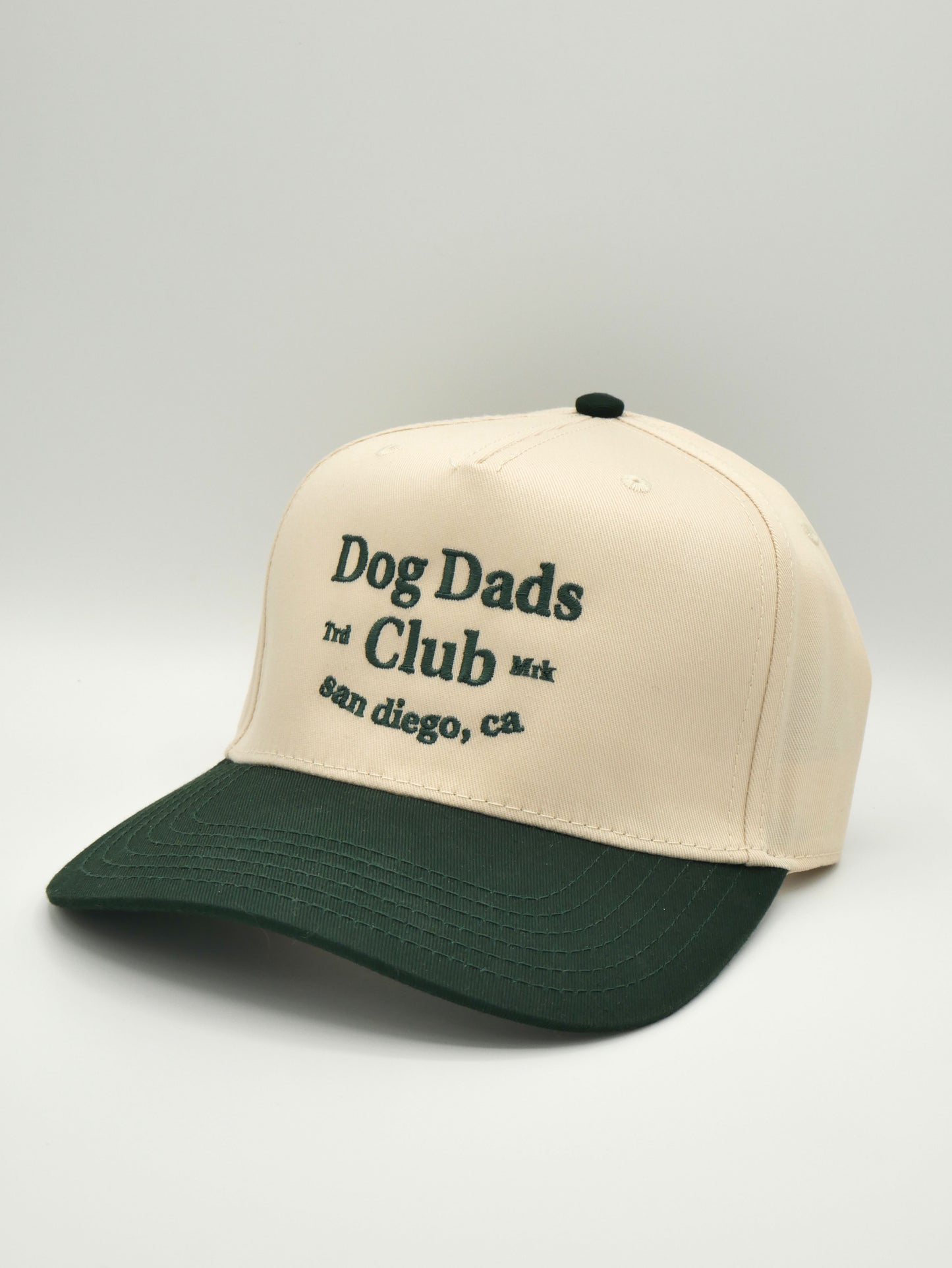 Dog Dads Club Structured Embroidered Hat