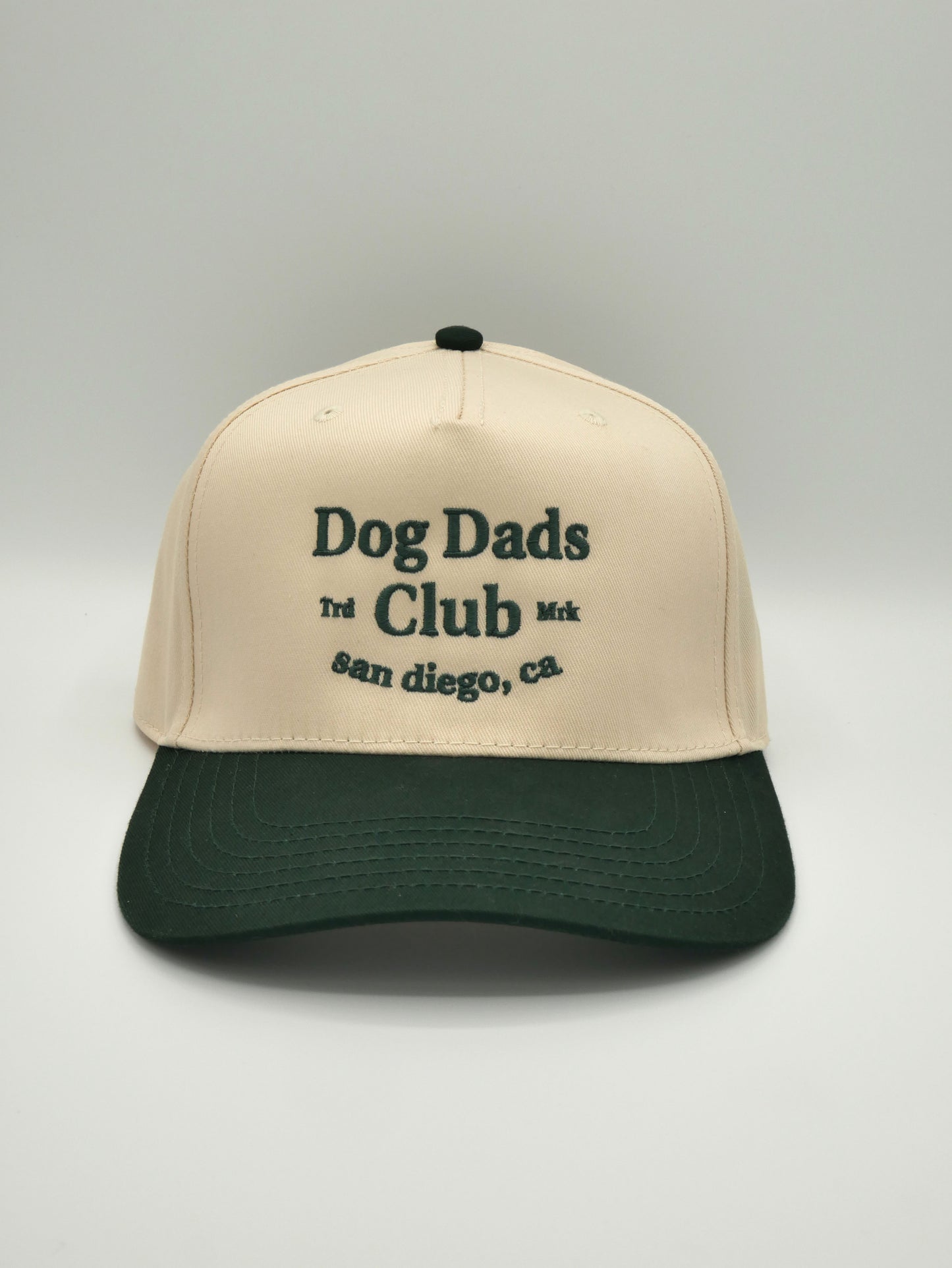 Dog Dads Club Structured Embroidered Hat